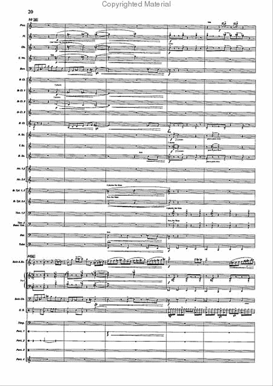 Concertango Concert Band scores gallery preview page 21