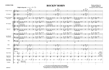 Rockin' Robin: Score