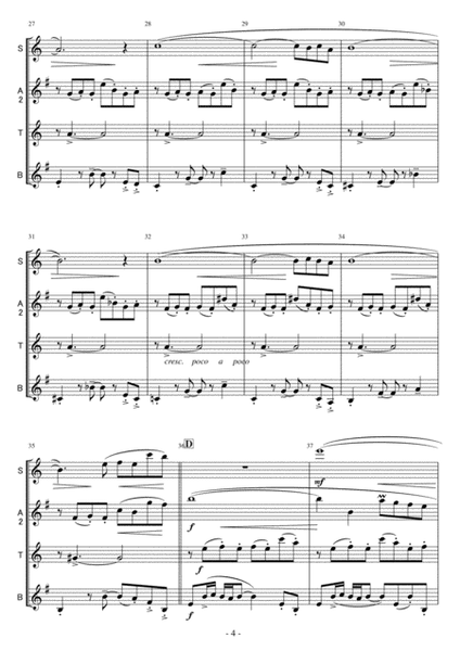 Libertango (Saxophone Quartet) image number null