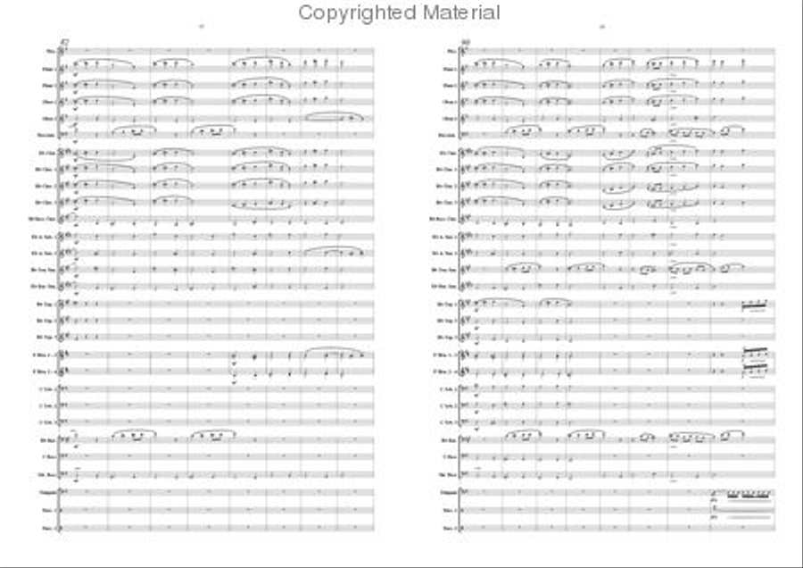 Public Spirit Concert Band scores gallery preview page 8