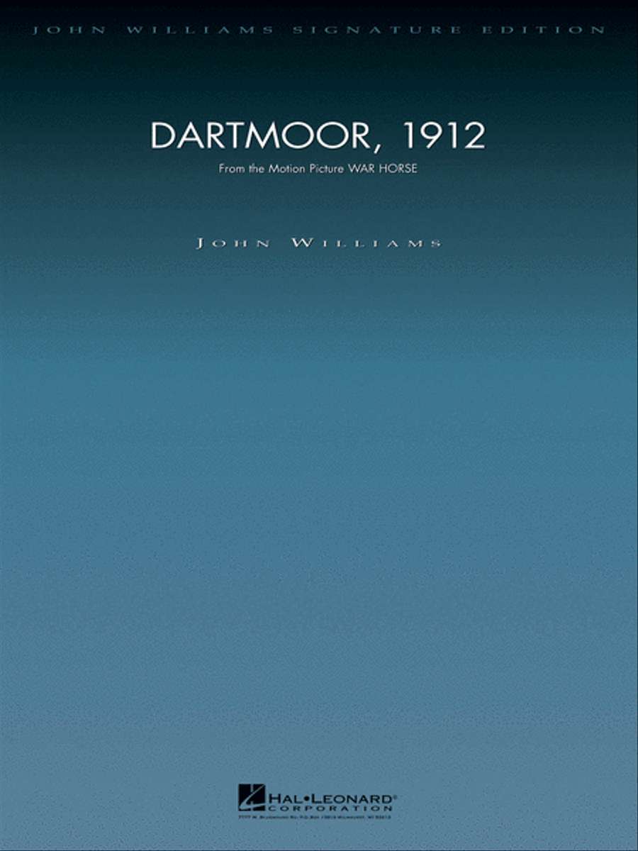 Dartmoor, 1912 (from War Horse) Full Orchestra scores gallery preview page 1