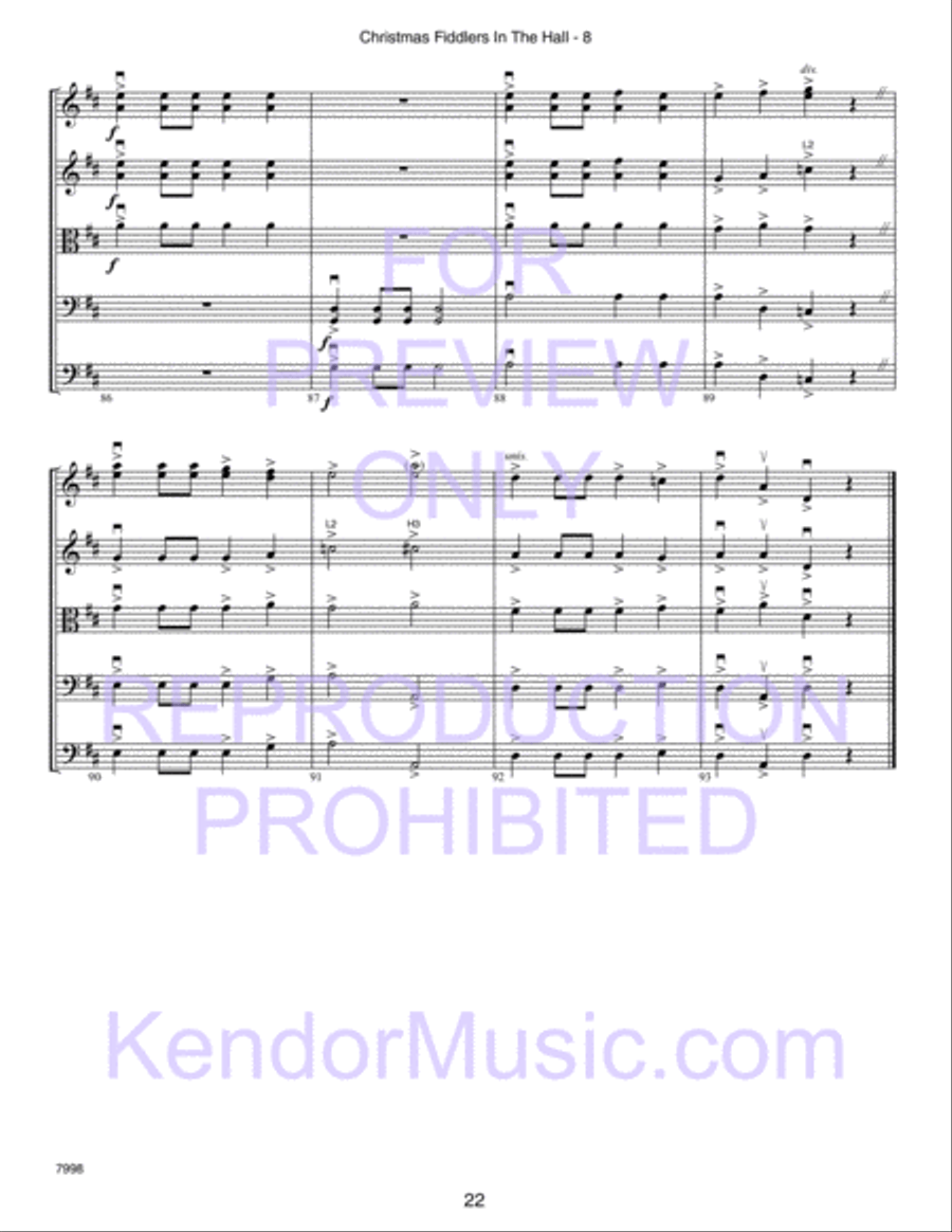 Kendor Concert Favorites, Volume 2 (Score) Score scores gallery preview page 27