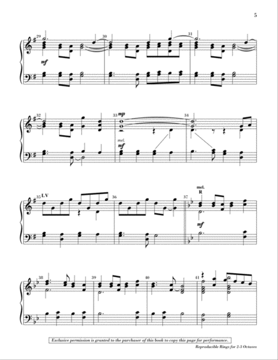 Reproducible Rings for 2-3 Octaves 3-Octaves scores gallery preview page 8