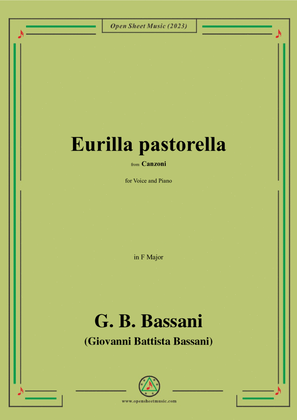 G. B. Bassani-Eurilla pastorella,in F Major