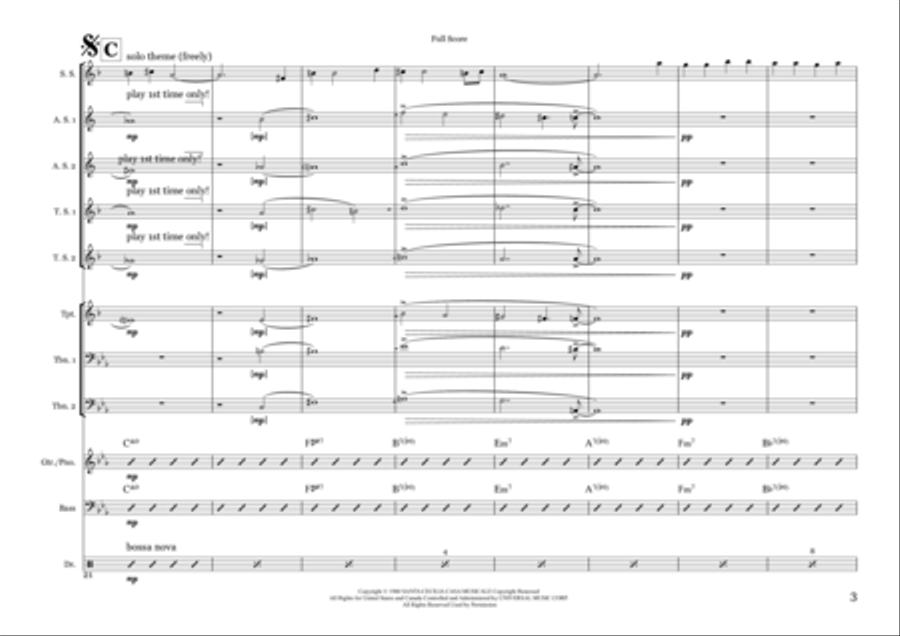 Estate Estate Jazz Ensemble scores gallery preview page 3