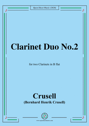 Crusell-Clarinet Duo No.2