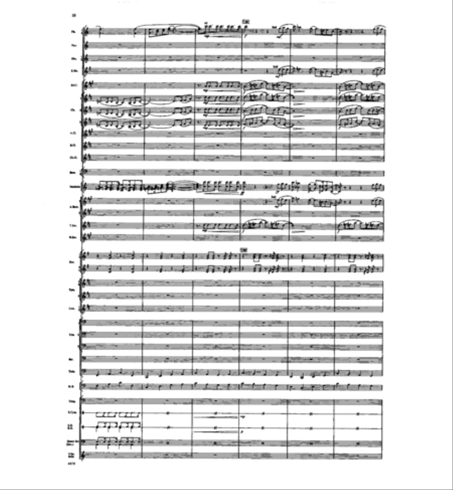 Concertino for Marimba and Winds Concert Band scores gallery preview page 56