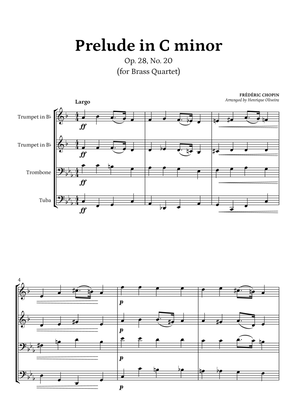 Prelude Op. 28, No. 20 (Brass Quartet) - Frédéric Chopin