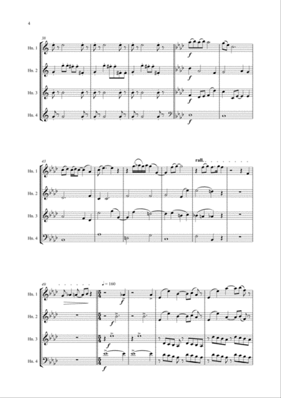 Pure Imagination Brass Ensemble scores gallery preview page 4