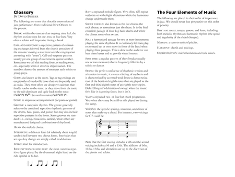 Avalon: Score Jazz Ensemble scores gallery preview page 6