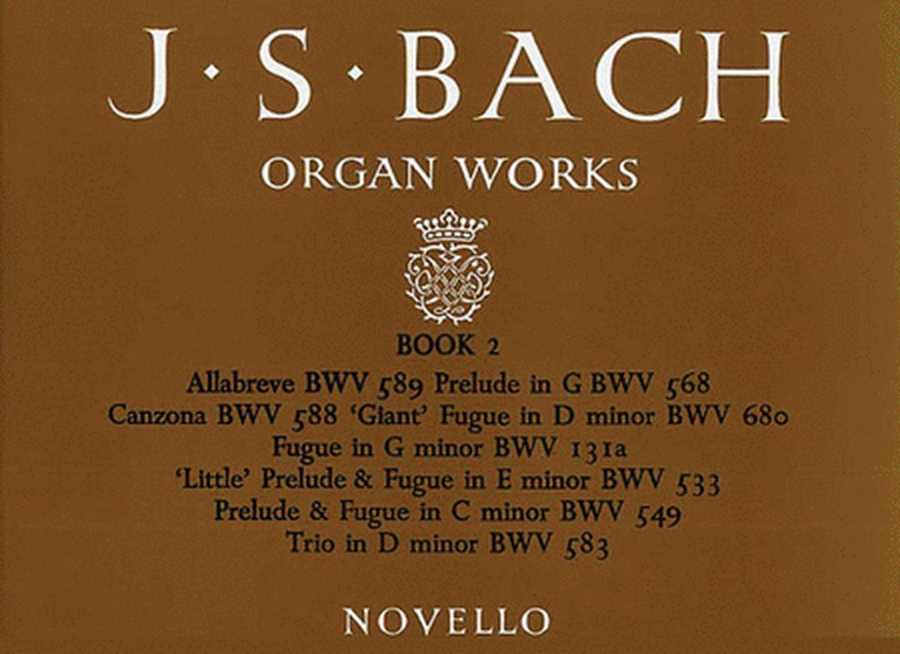 Bach Organ Works Book 2