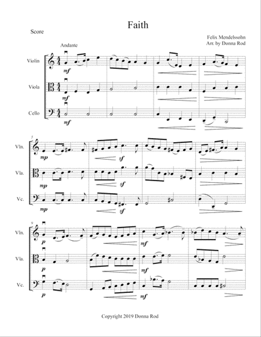 Faith String Trio scores gallery preview page 2