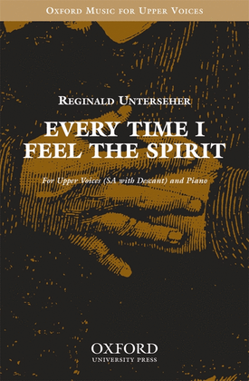 Book cover for Every time I feel the spirit
