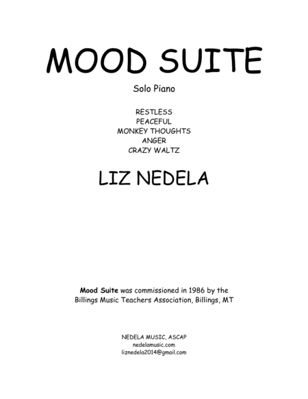 Mood Suite - Complete Score image number null