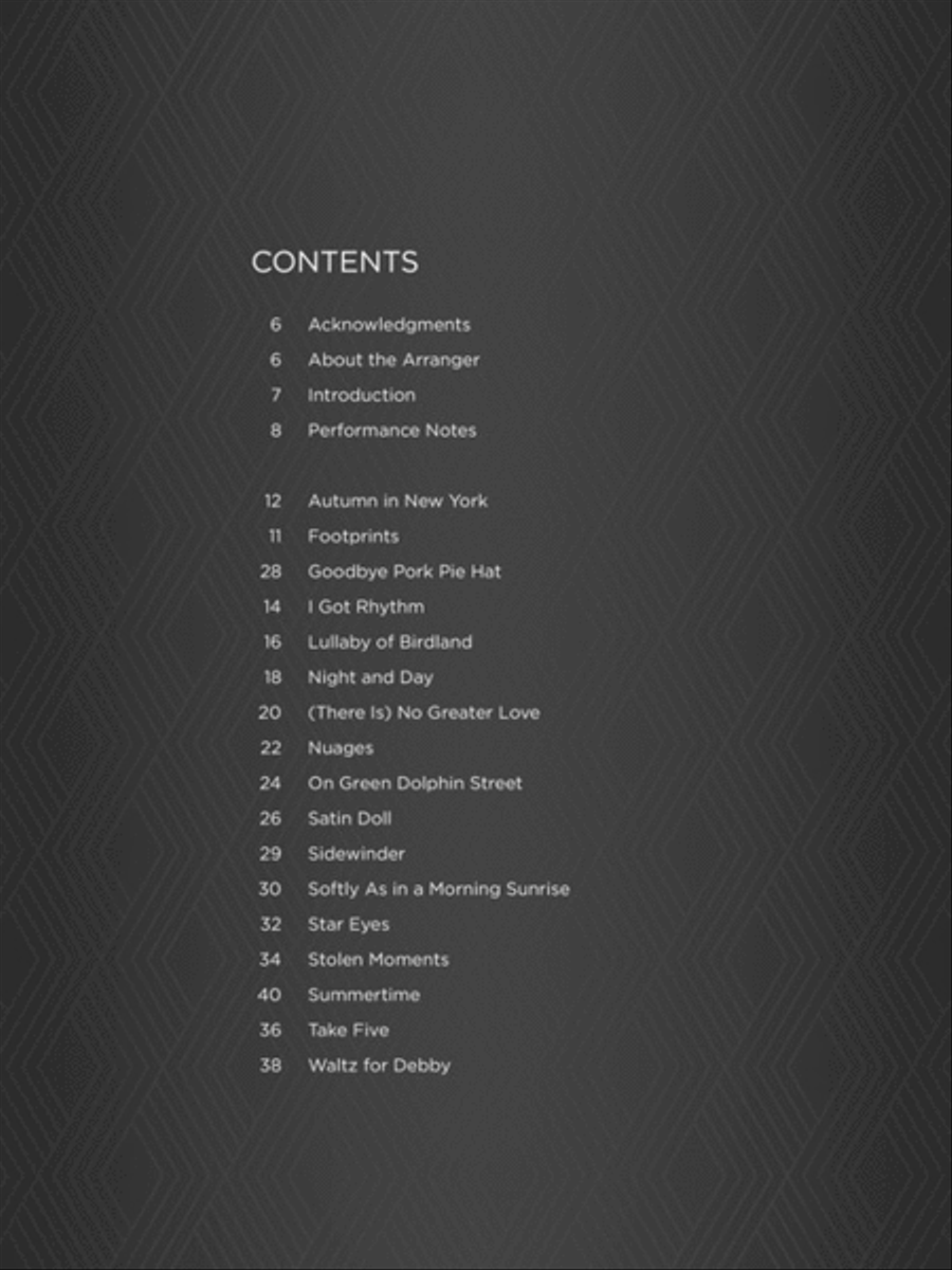 Jazz Classics for Vibraphone Vibraphone scores gallery preview page 2