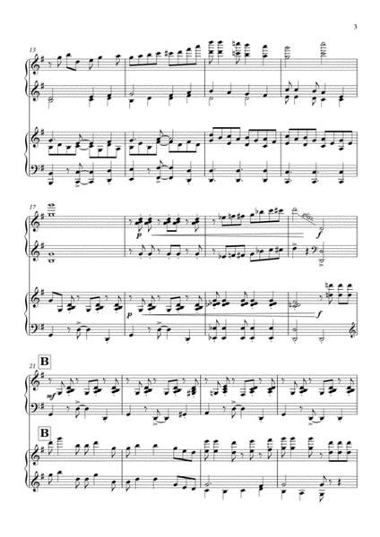 King Wenceslas Rumba, Christmas Carol variations for 2 pianos, 4 hands image number null