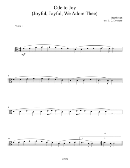 20 Easter Hymn Duets for 2 Violas and Piano: Vols. 1 & 2 image number null