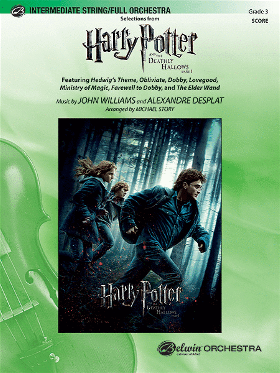 Harry Potter and the Deathly Hallows, Part 1, Selections from Full Orchestra scores gallery preview page 1