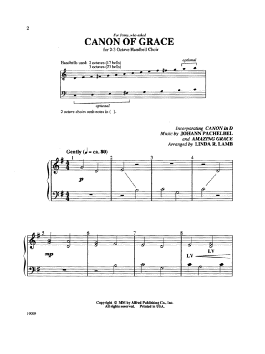 Canon of Grace 3-Octaves scores gallery preview page 2