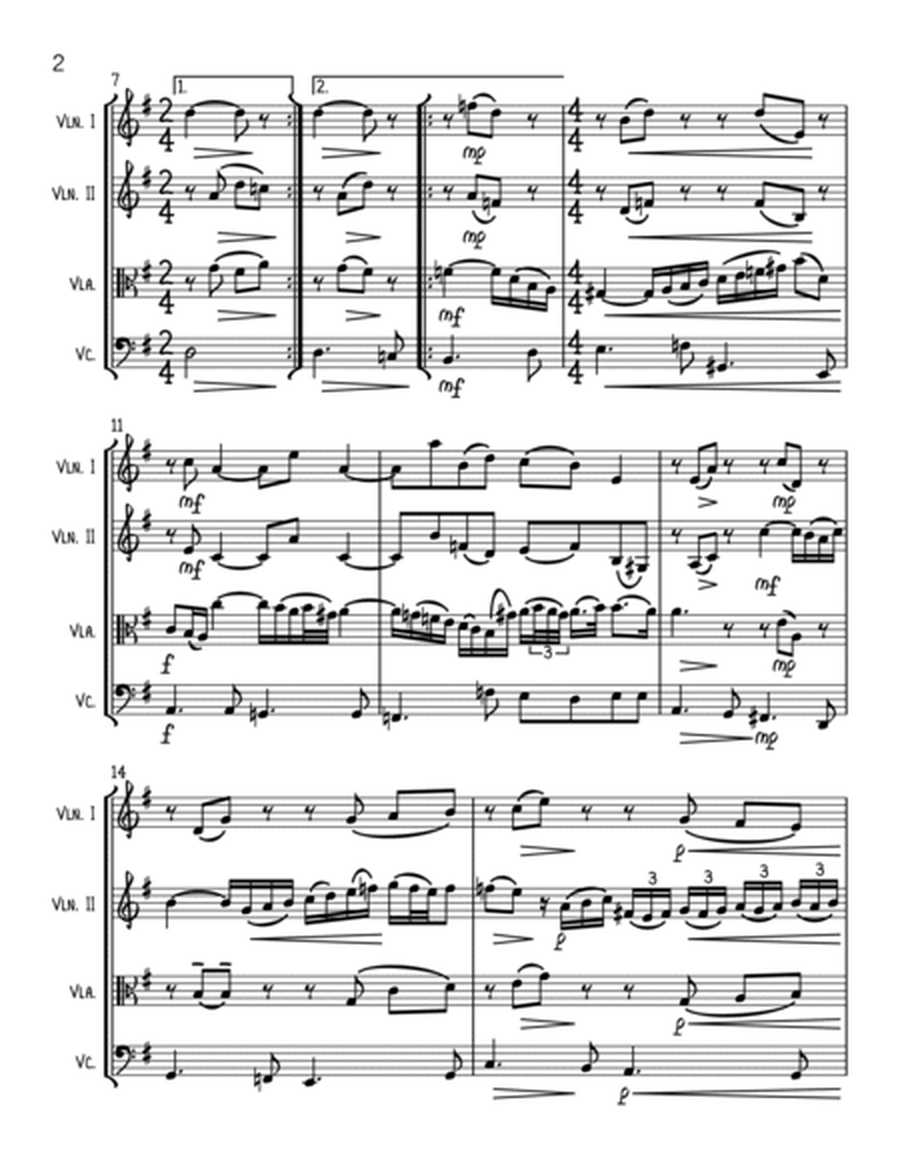 Bach Arioso (BWV 156) - String Quartet image number null