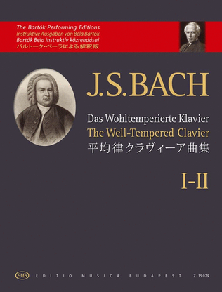 Book cover for The Well-Tempered Clavier I-II