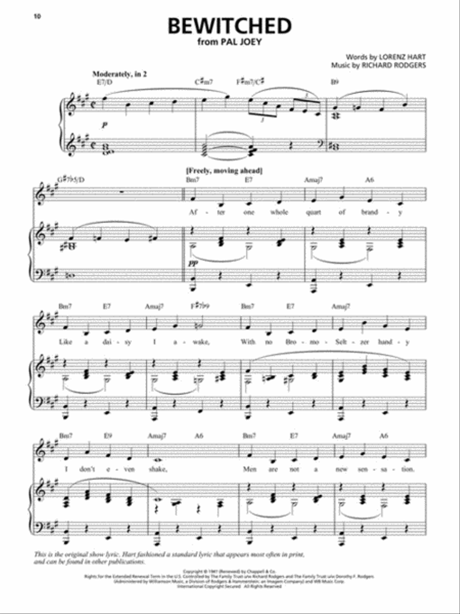The Best Broadway Comedy Songs Piano, Vocal, Guitar scores gallery preview page 5