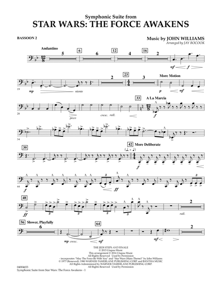 Symphonic Suite from Star Wars: The Force Awakens - Bassoon 2