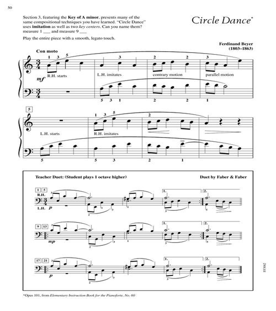Adult Piano Adventures Literature for the Piano Book 1 Piano Method scores gallery preview page 8