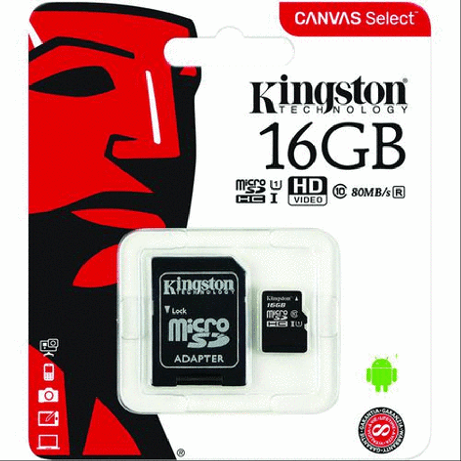 16GB Kingston Micro SD Card with Adapter Musical Instruments scores gallery preview page 2