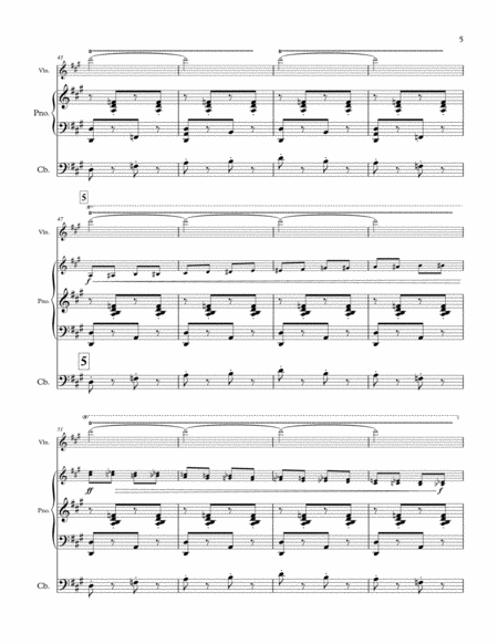 CIOCÂRLIA (La Alondra / The Skylark) Violin, Piano & Contrabass. image number null