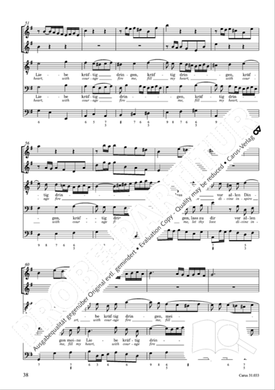 Lord Jesus Christ, in thee alone (Allein zu dir, Herr Jesu Christ) ATB scores gallery preview page 39
