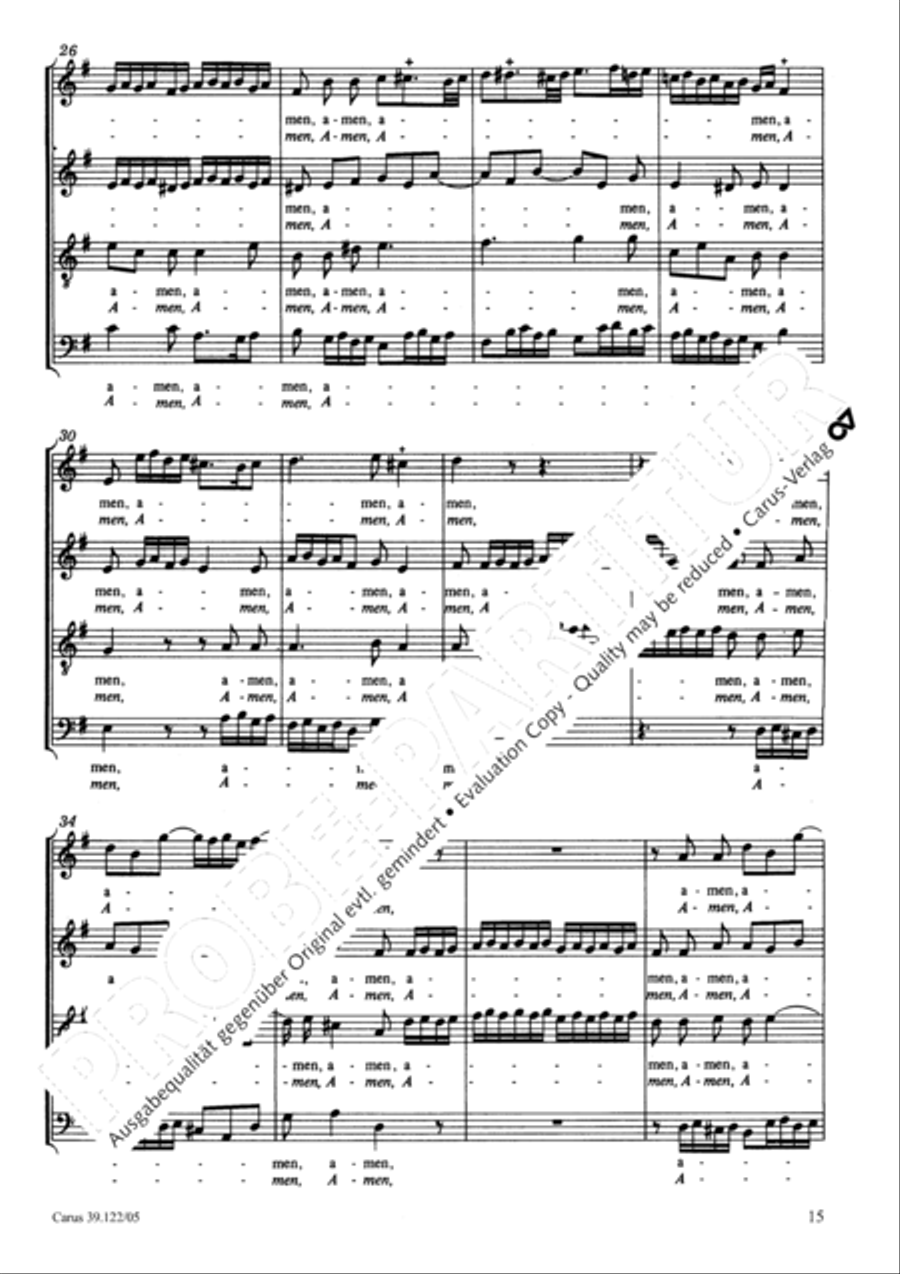 All my spirit exalts (With my spirit I praise the Lord) 4-Part scores gallery preview page 16