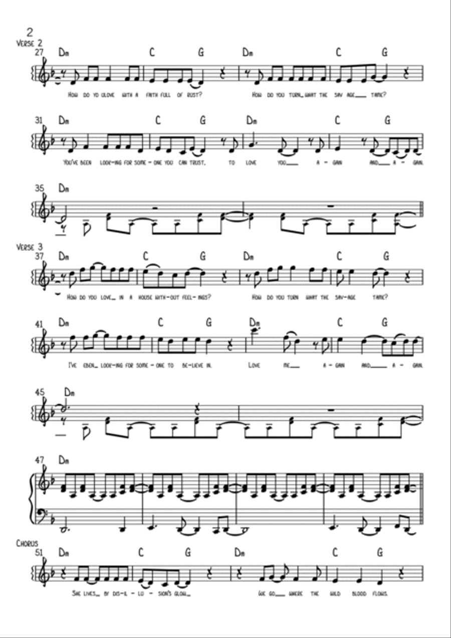 Wire To Wire Voice scores gallery preview page 2