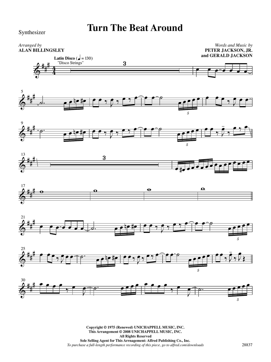 Turn the Beat Around: Synthesizer