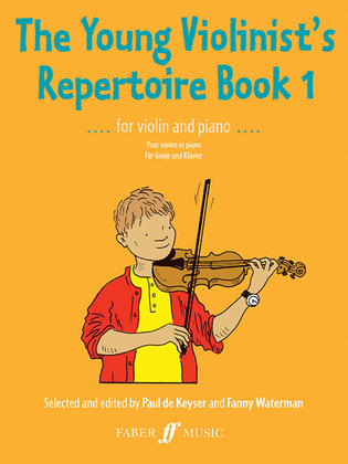 Book cover for The Young Violinist's Repertoire, Book 1
