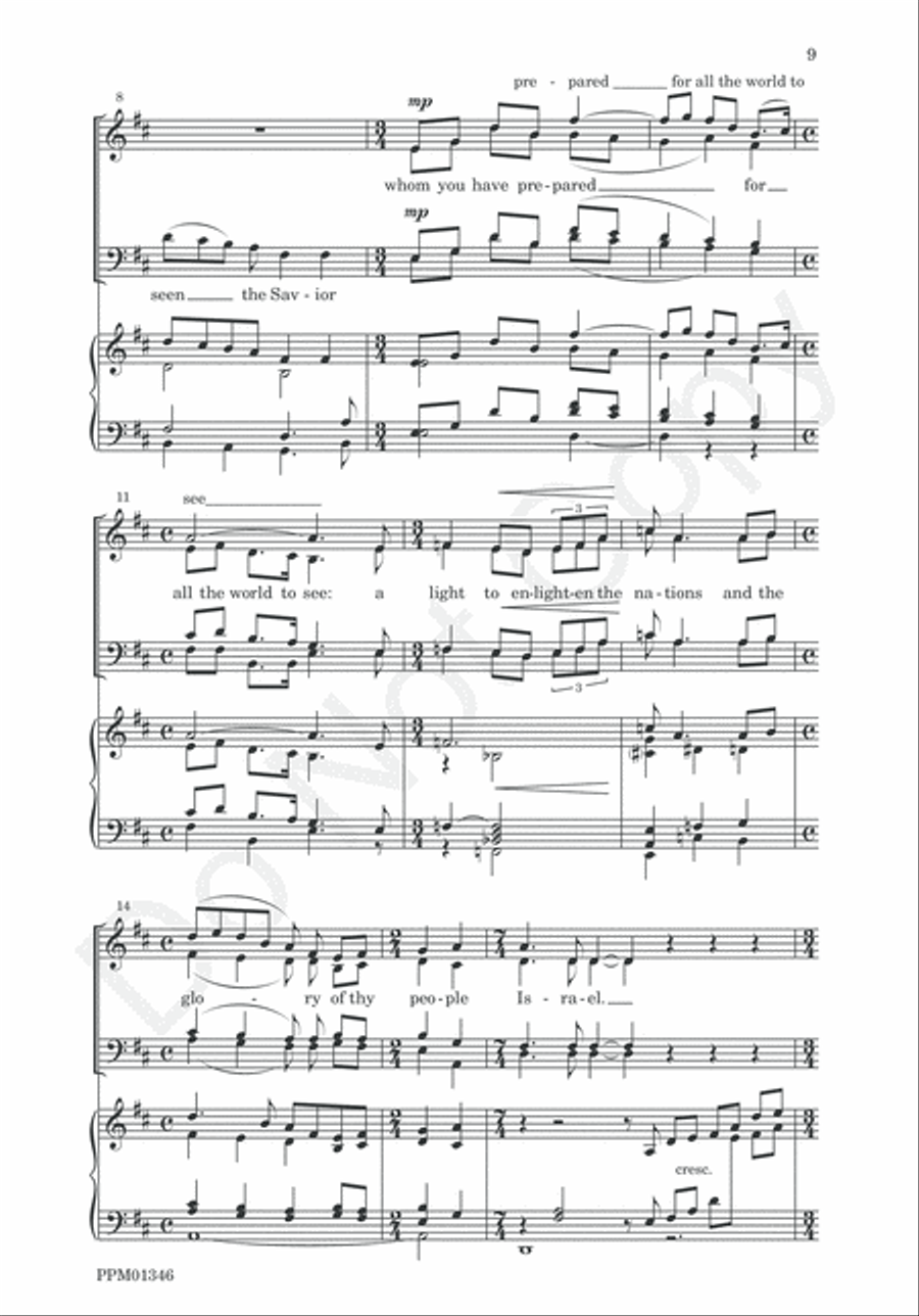 Magnificat and Nunc Dimittis 