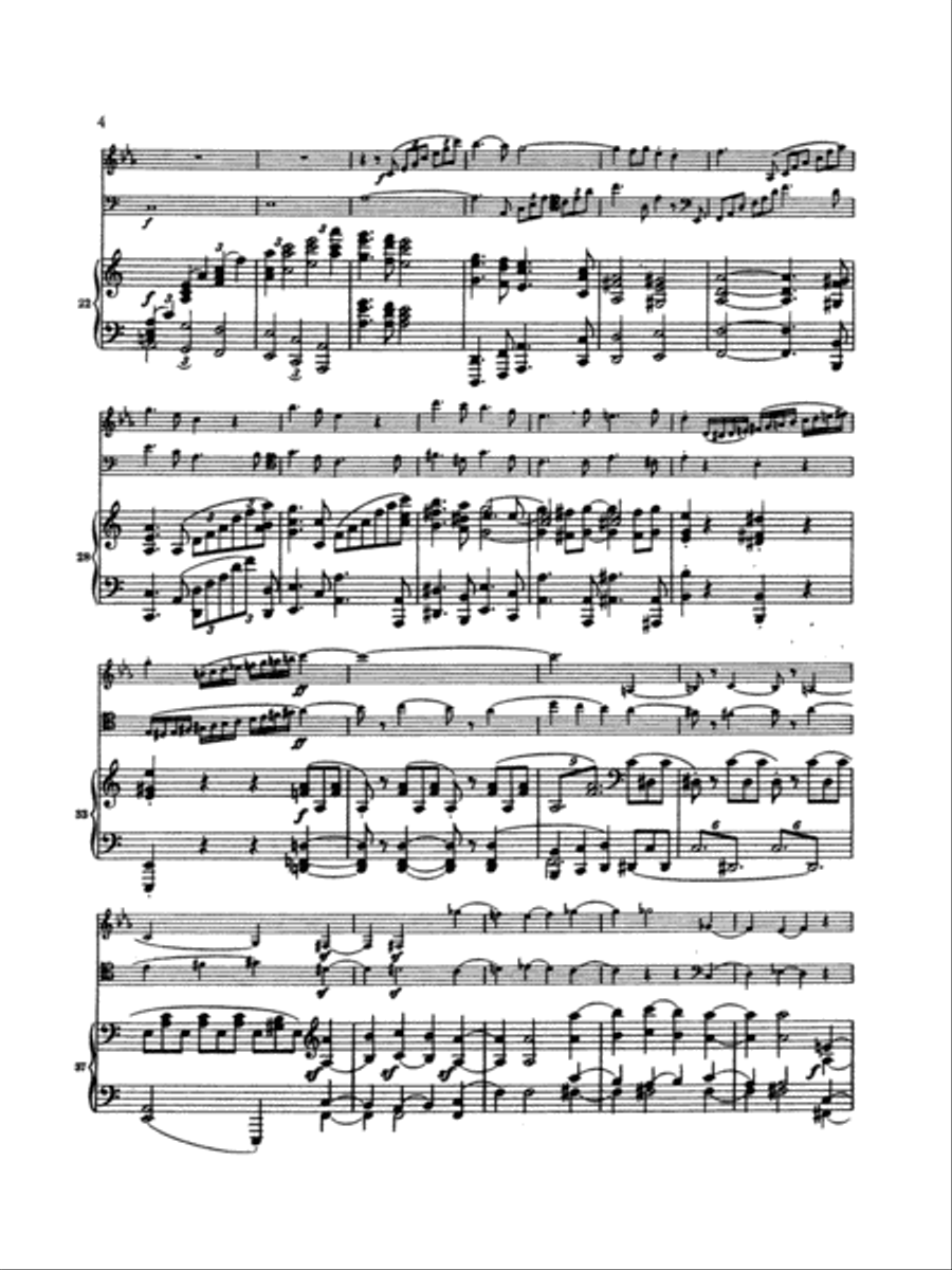 Brahms: Trio in A Minor, Op. 114 Part scores gallery preview page 4