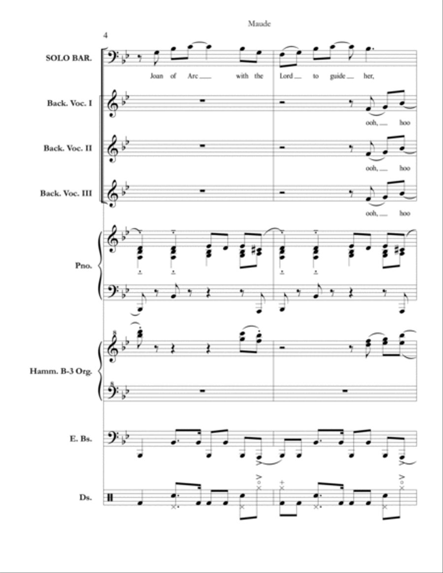 Maude (and Then There's Maude) Large Ensemble scores gallery preview page 4