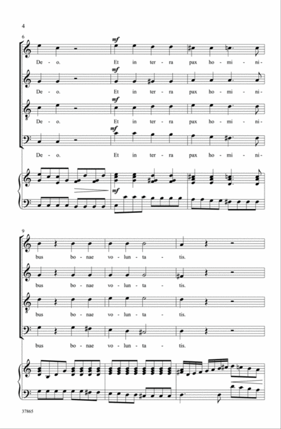 Gloria (from Missa Solemnis, K. 139)