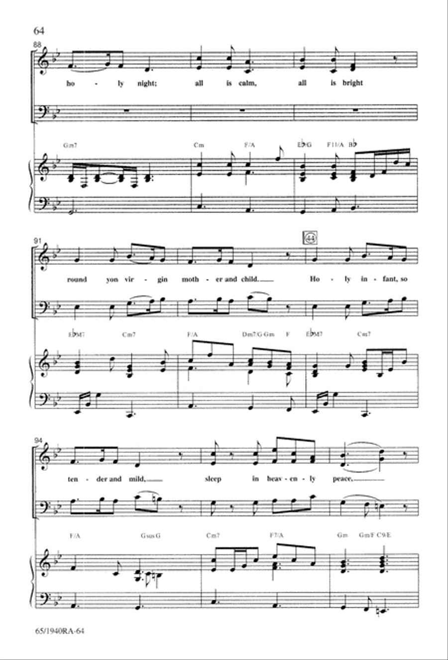 We Will Know Peace 3-Part scores gallery preview page 66