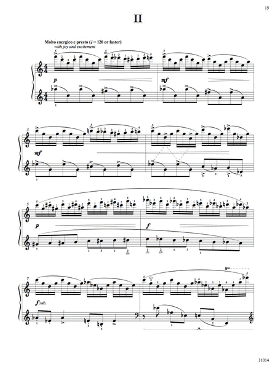 Piano Sonata No. 4, Op. 128 Piano Solo scores gallery preview page 3