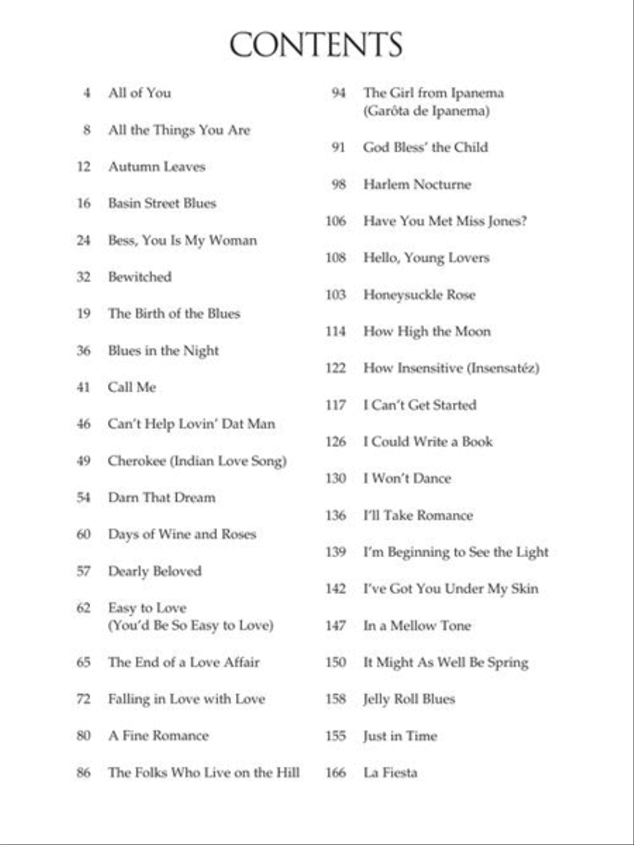 The Big Book of Jazz - 2nd Edition Piano, Vocal, Guitar scores gallery preview page 3