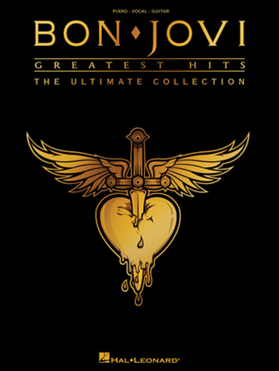 Bon Jovi Greatest Hits Piano, Vocal, Guitar scores gallery preview page 1