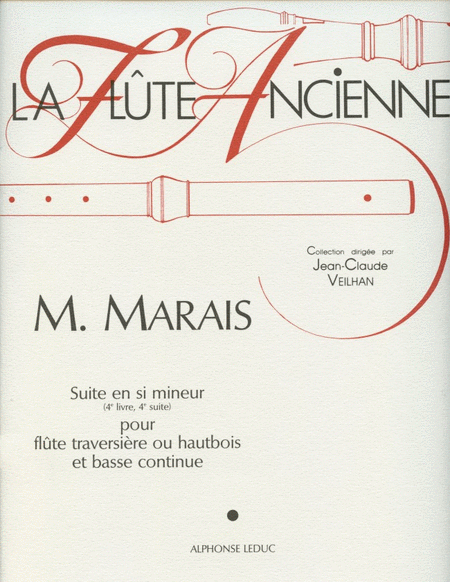 Marin Suite In B Minor 4eme Livre Flute Oboe & Basso Continuo Book