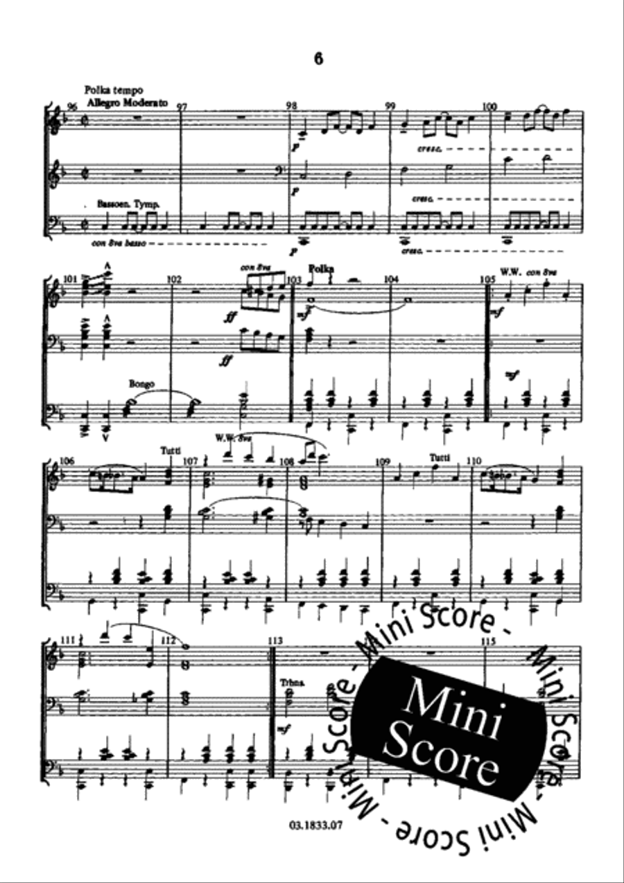 Come Dancing Come Dancing Concert Band scores gallery preview page 8