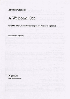Edward Gregson: A Welcome Ode (Percussion Part)
