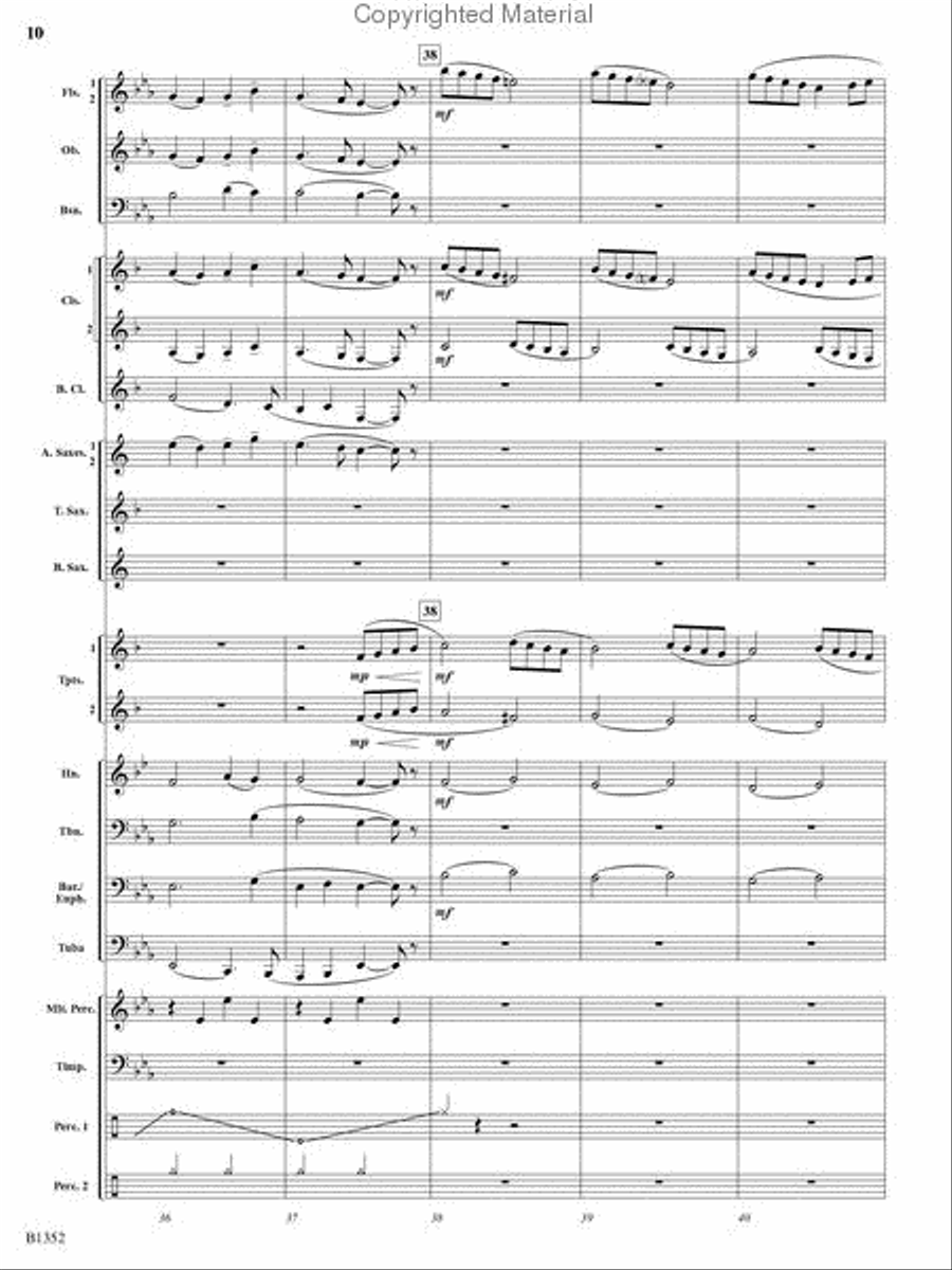A Christmas Montage Concert Band scores gallery preview page 9