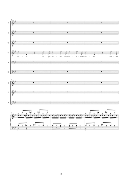 Verdi-I Lombardi alla prima Crociata(Act1-II)All'empio che infrange...Solo voices-Choir STB and pian image number null