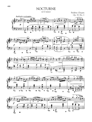 Book cover for Nocturne in G minor, Op. 37, No. 1