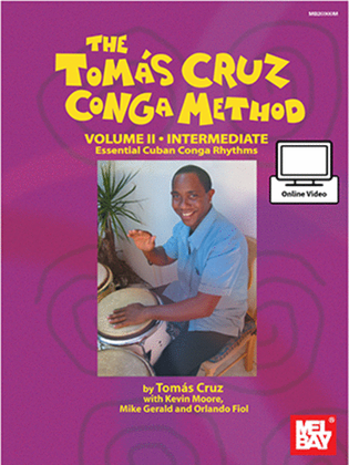 Book cover for Tomas Cruz Conga Method Volume 2 - Intermediate